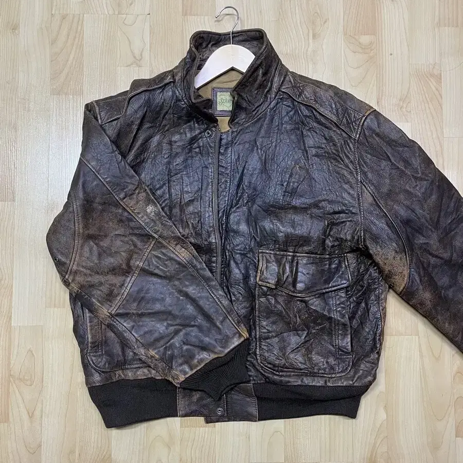 Vintage leather jacket