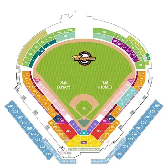 26일(수) 한화이글스 두산베어스 1루 1층 102구역 연석 양도