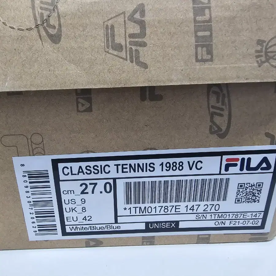 FILA 클래식 테니스 1988 VC 1TM01787E-147