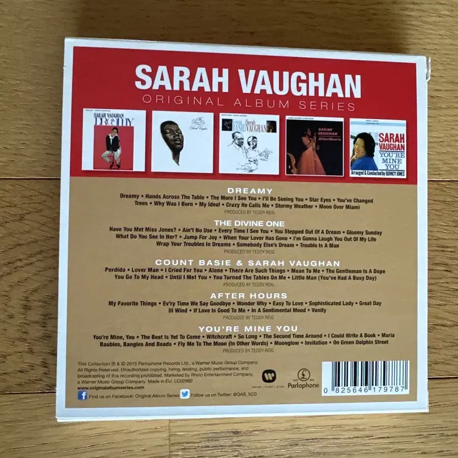 Sarah Vaughan- original  album series (