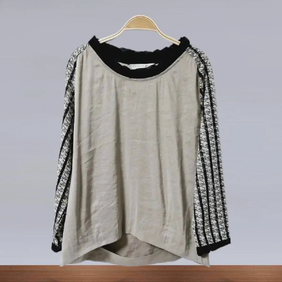 Charles pinz yeoreum Kinpak linen blend blouse