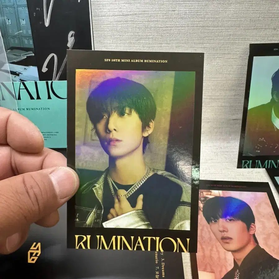 SF9 (에스에프나인)싸인앨범 RUMINATION10집.포카등굿즈다수