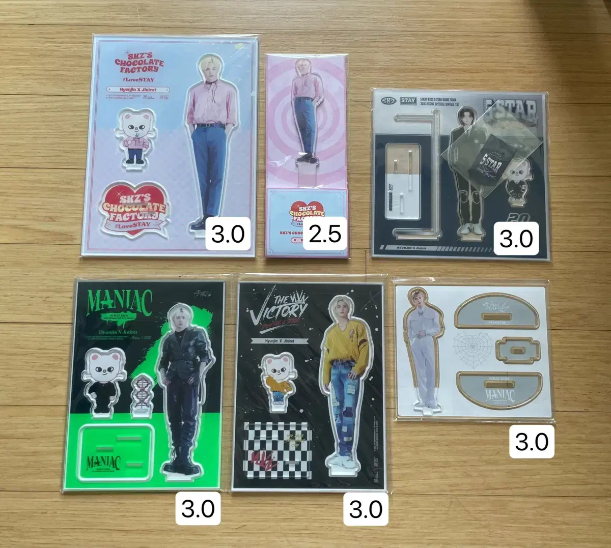 Hyunjin Acrylic Stand pop up skz skzoo Goods