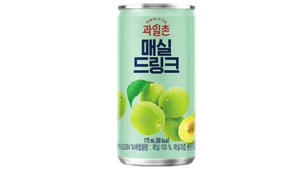 [무료배송] 과일촌 매실 드링크 175ml 90캔