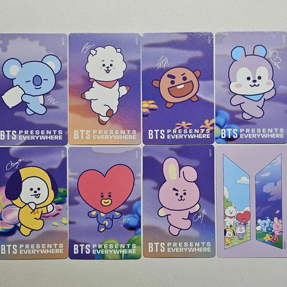 (택포)BT21 10주년 페스타 기념포카