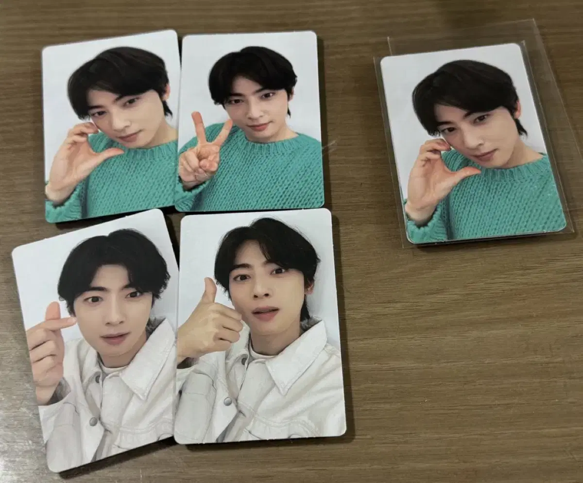 Astro cha eunwoo dash photocards