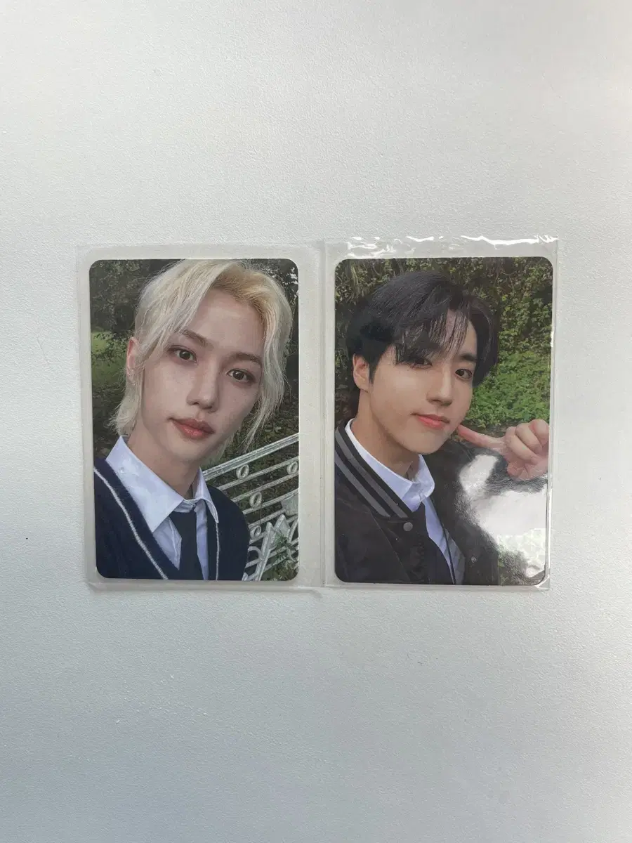 straykids skz rock pop up school uniforms photocard