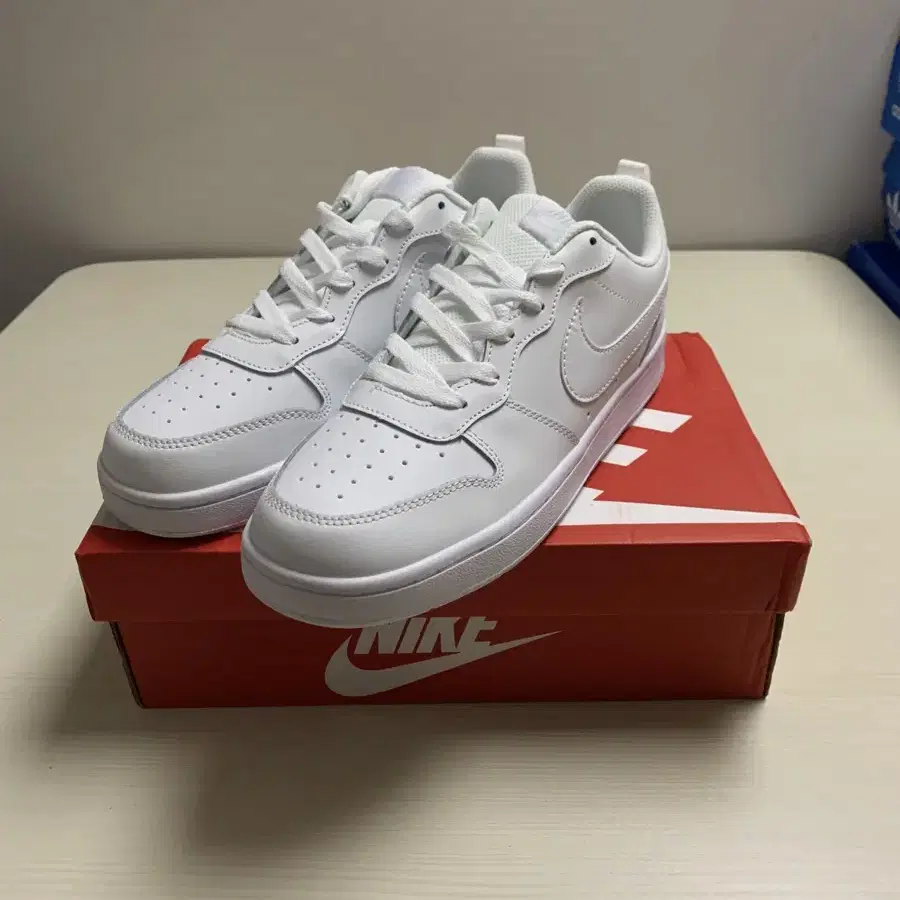 나이키 NIKE GS 스니커즈 코드 버로우2 로우 화이트 BQ544810