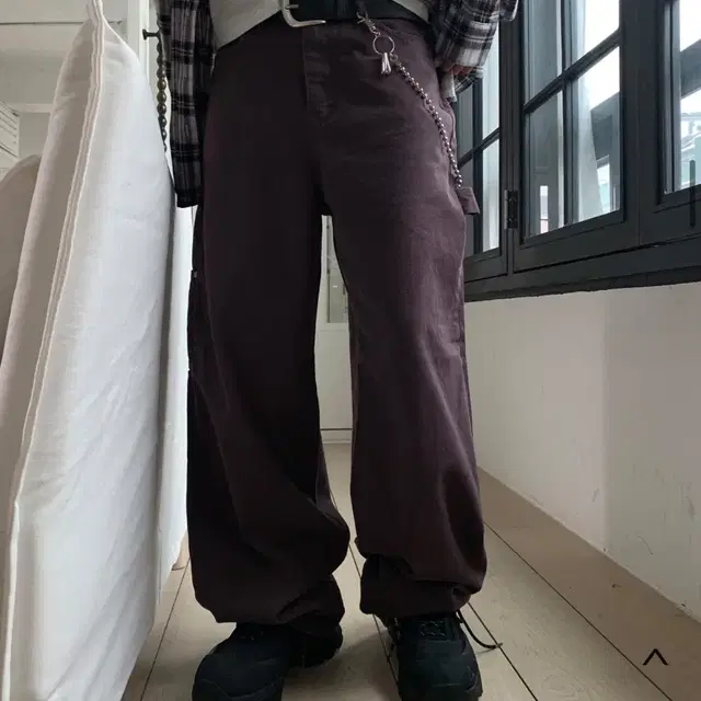 릿킴 CARPENTER RIVET WIDE PANTS