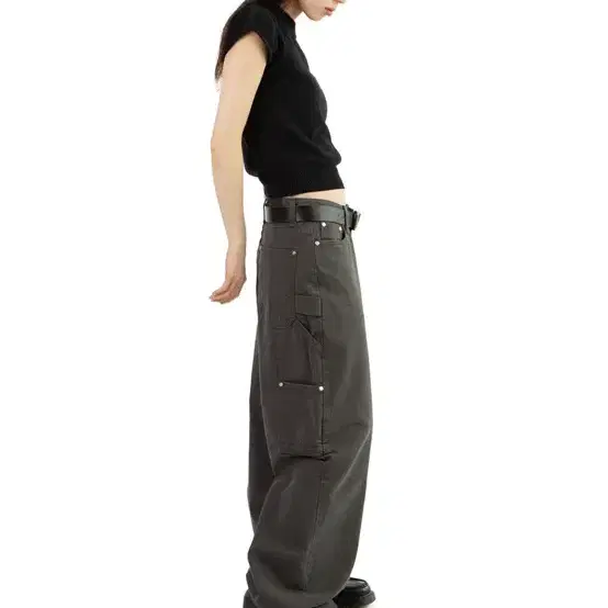 릿킴 CARPENTER RIVET WIDE PANTS