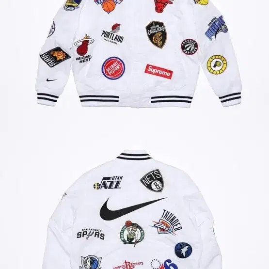 supreme x nike nba teams warm-up jacket