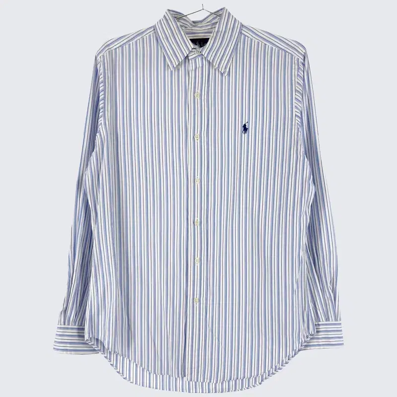 [Polo Ralph Lauren] Cotton striped long-sleeved shirt for Men 105 20342