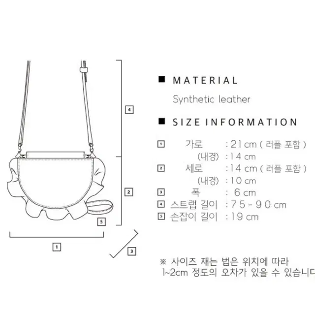 [거의 새상품] 아뜰리에파크 파이백(블랙)