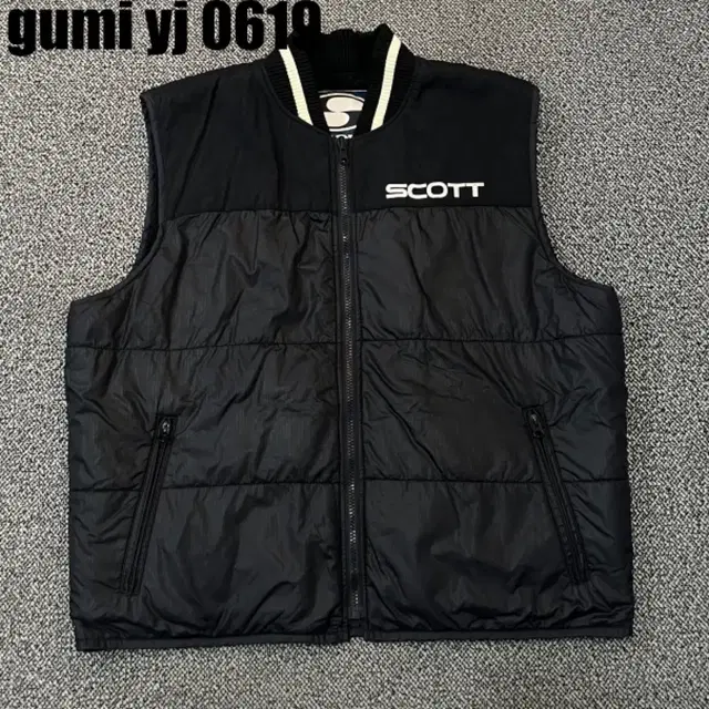 SCHOTT 집업 쇼트 조끼 100-105