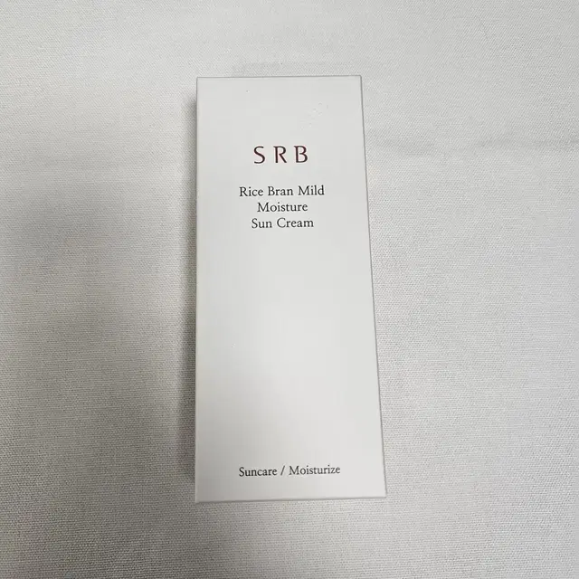 미개봉) SRB 에스알비 라이스 브란 마일드 수분 선크림 썬블록 50ml