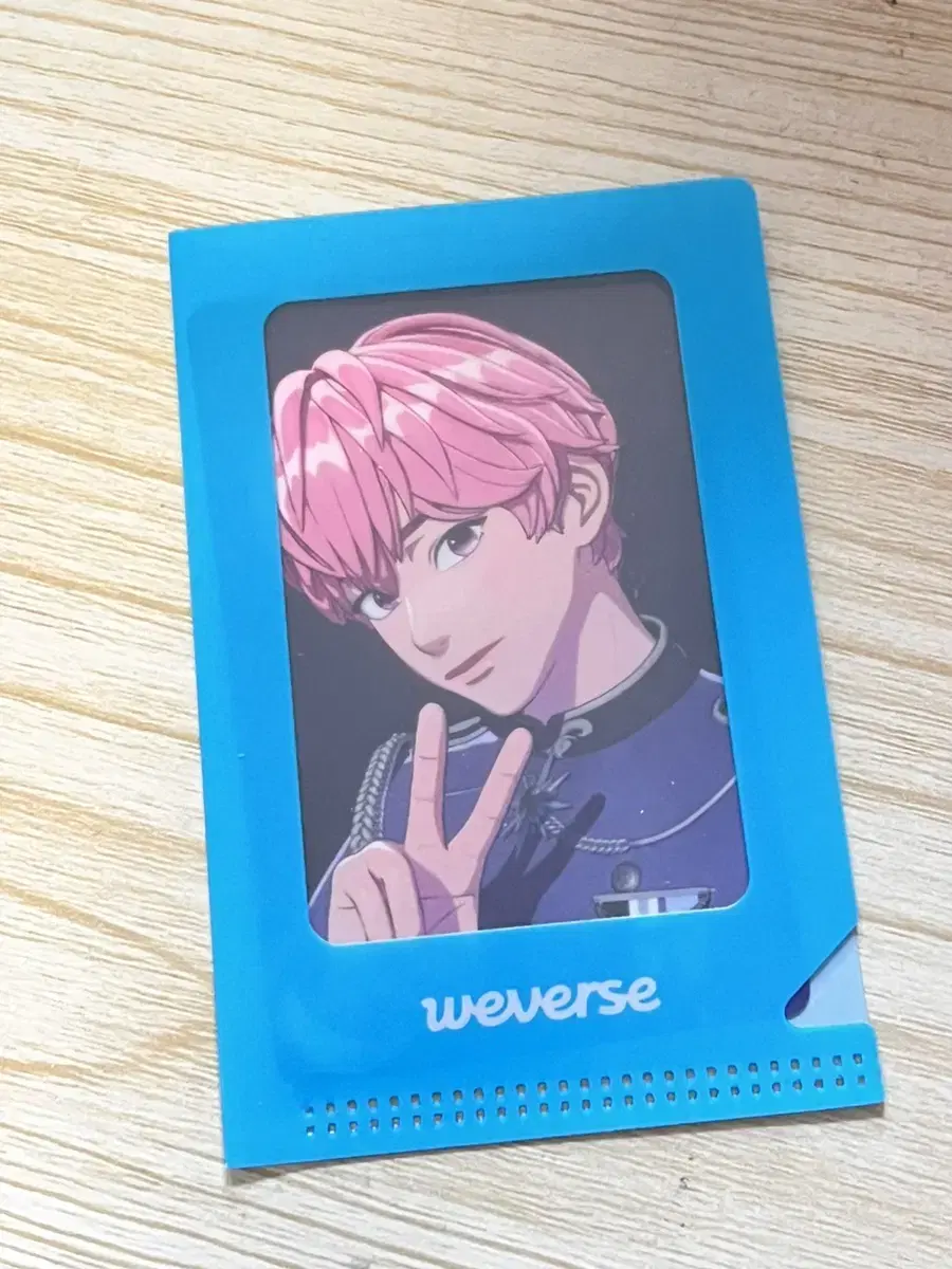 Plave Weaverscon bamby photocard Transfer