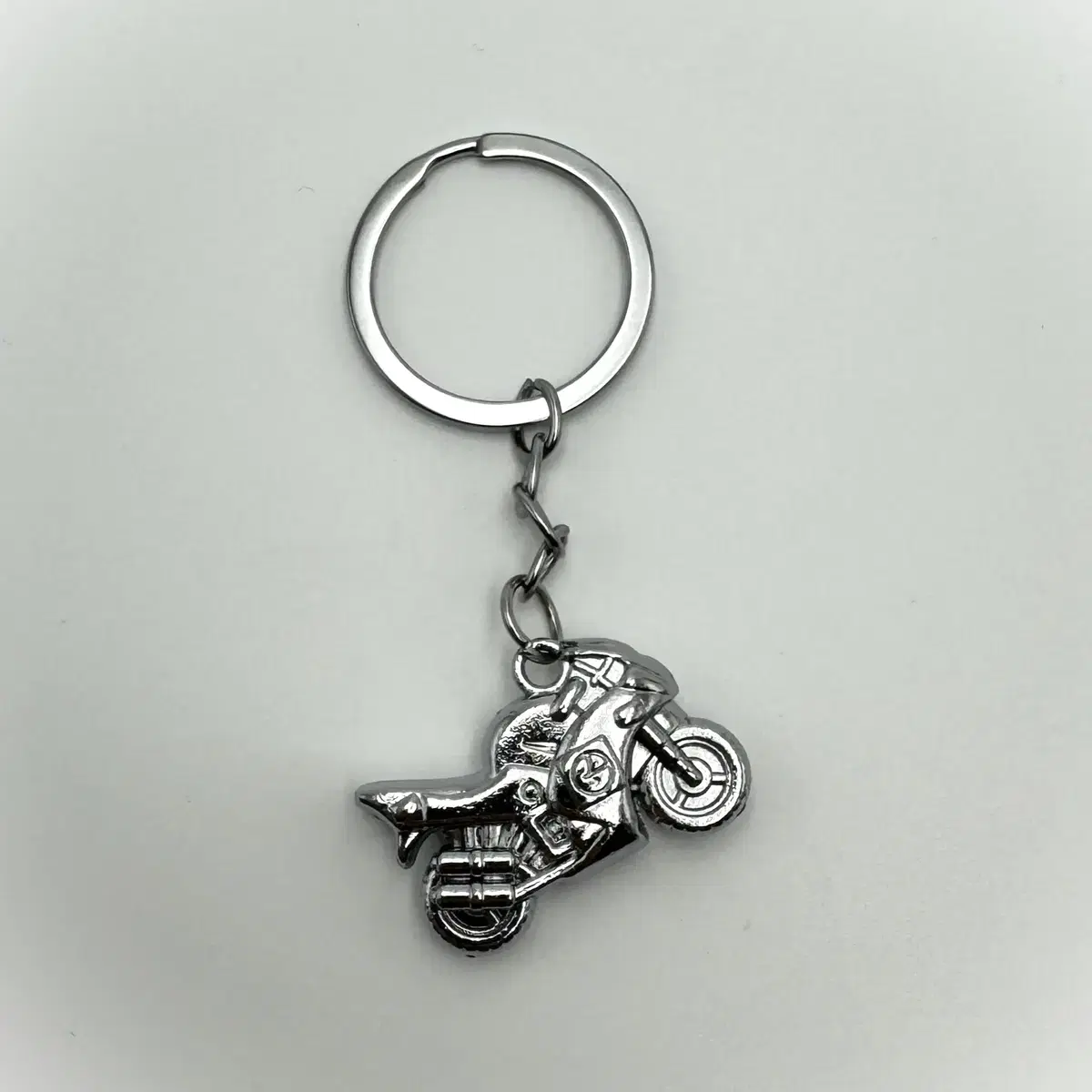 Vintage keychain Silver bike 빈티지키링 키홀더