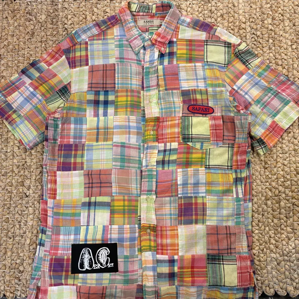 KANSAI JEANS Madras Patchwork Shirt (#3931)