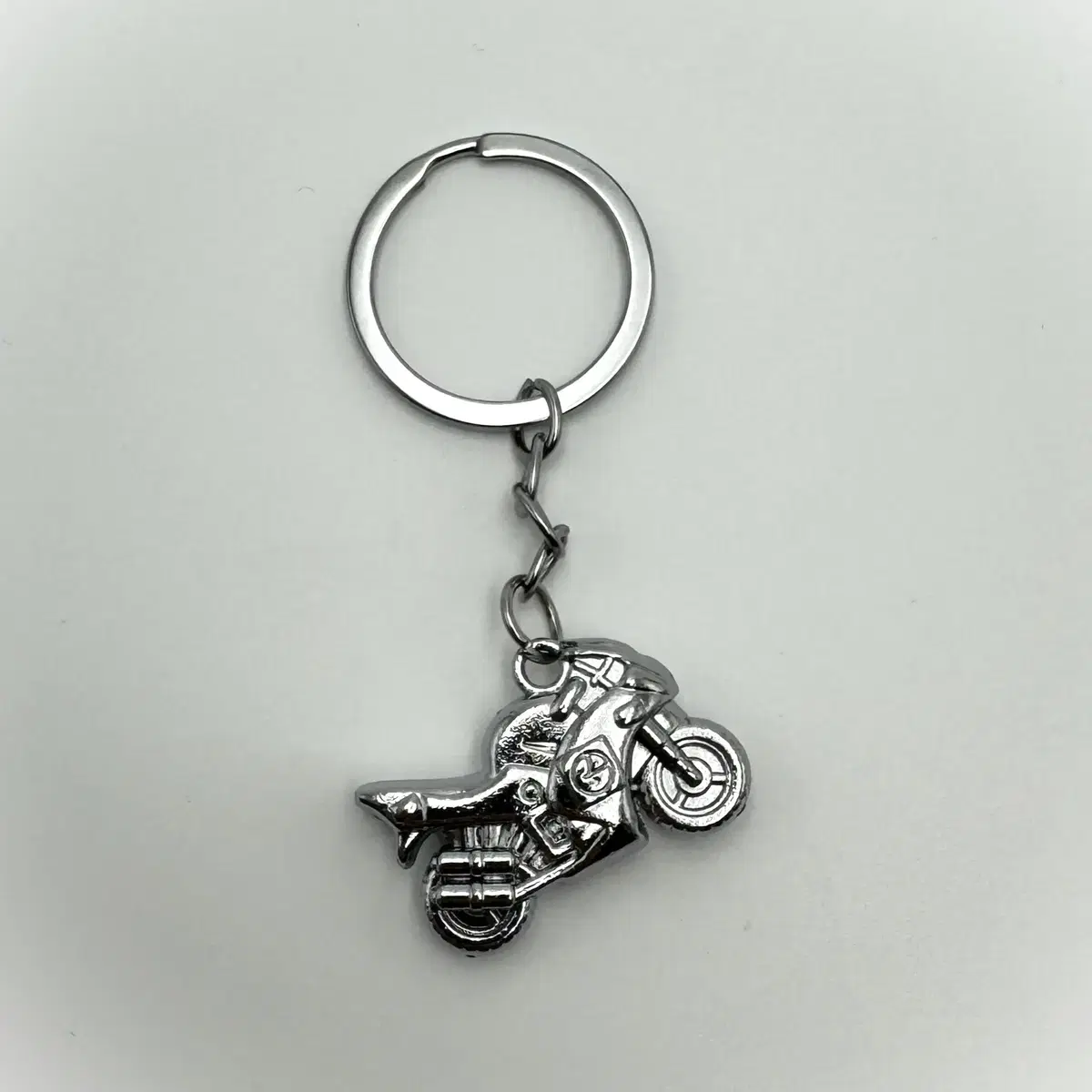 Vintage keychain Silver bike mini 빈티지키링