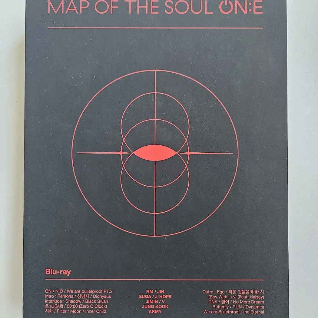 map of the soul: one bluray(블루레이)