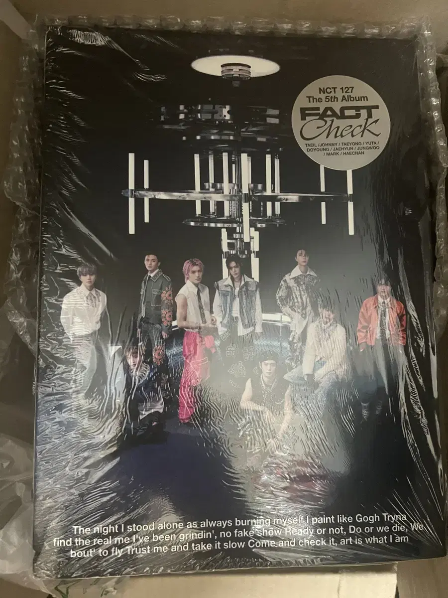 NCT127 nct 127 Fact Check Chandelier sealed Album