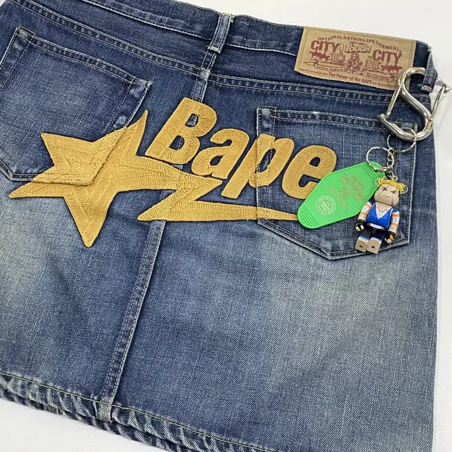 Bape Sta Denim Skirt