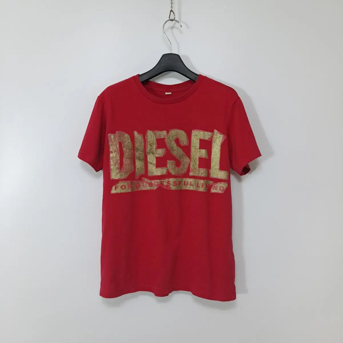 (S)diesel 디젤 골드로고 반팔티