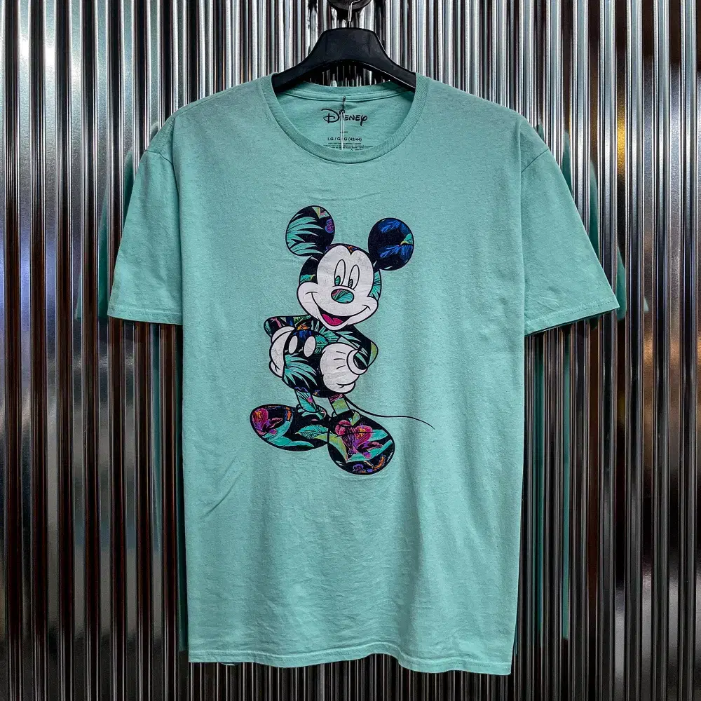 Disney Mickey Mouse Printing Vahn T-Shirt (Domestic L) N119