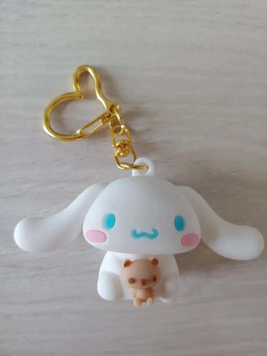 (Genuine) Sanrio Gacha Cinnamoroll Rubber Figure Character Daku keyring Back Strap