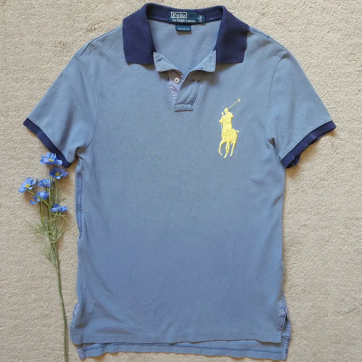 00s Polo Ralph Lauren Distressed Detail Karati Vahn Shortie M