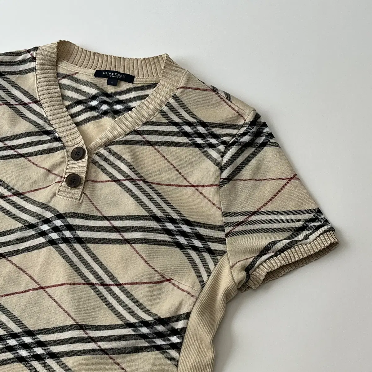 BURBERRY cotton T-shirt