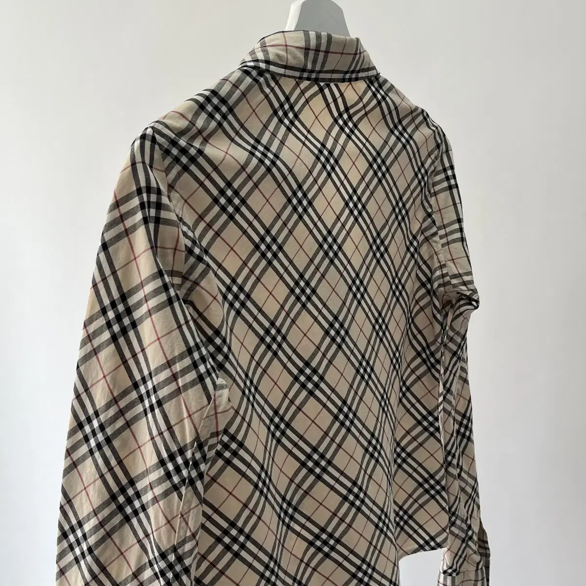 BURBERRY cotton check shirt