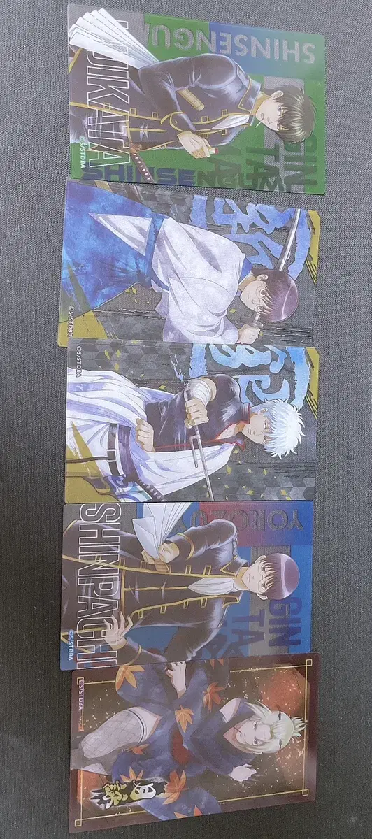 Gintama Clear Sheet Hijikata Shinpachi Kintoki Tsuki Takuyo