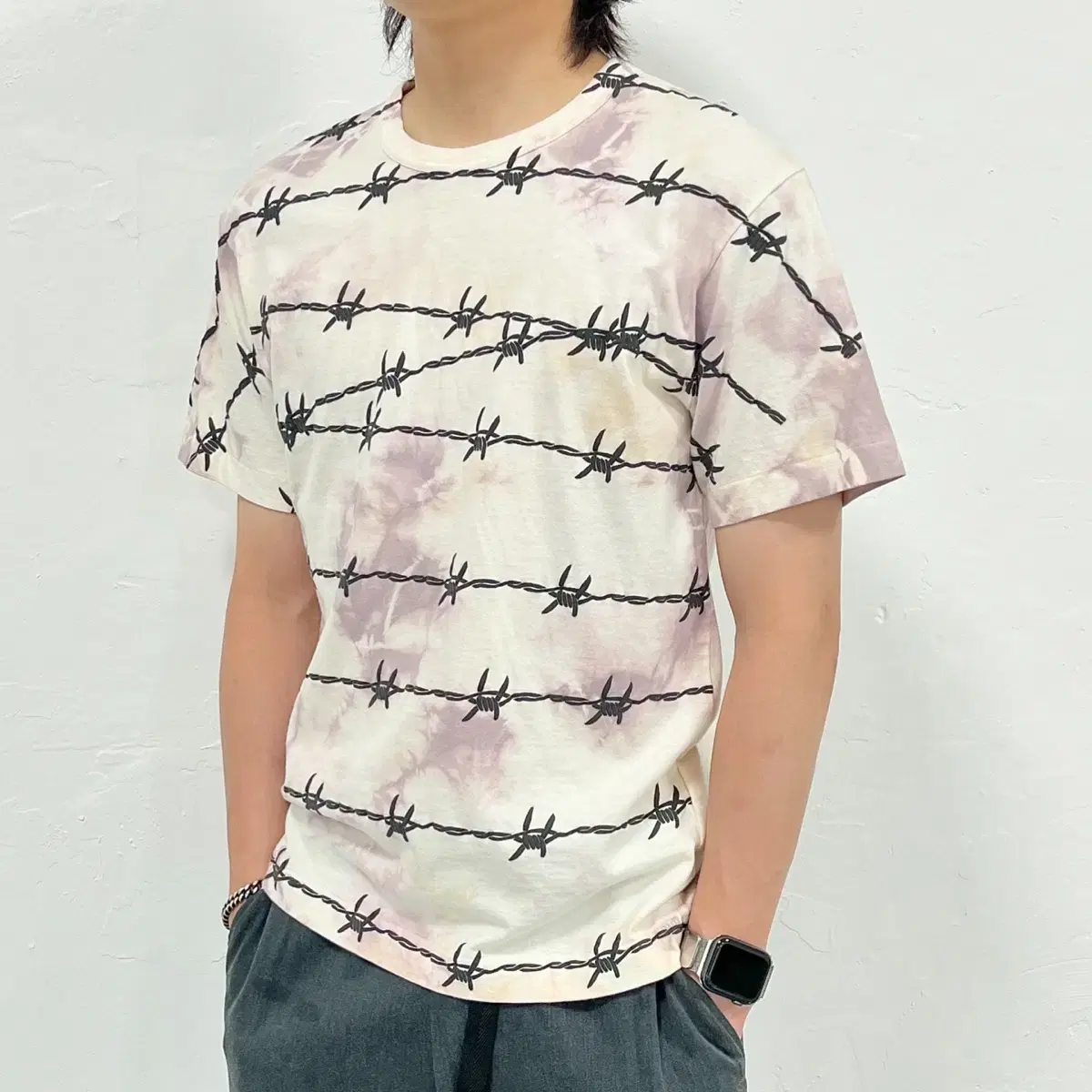 Comme des Garçons Song Homme Plus Grappling Tie-Dye T-Shirt