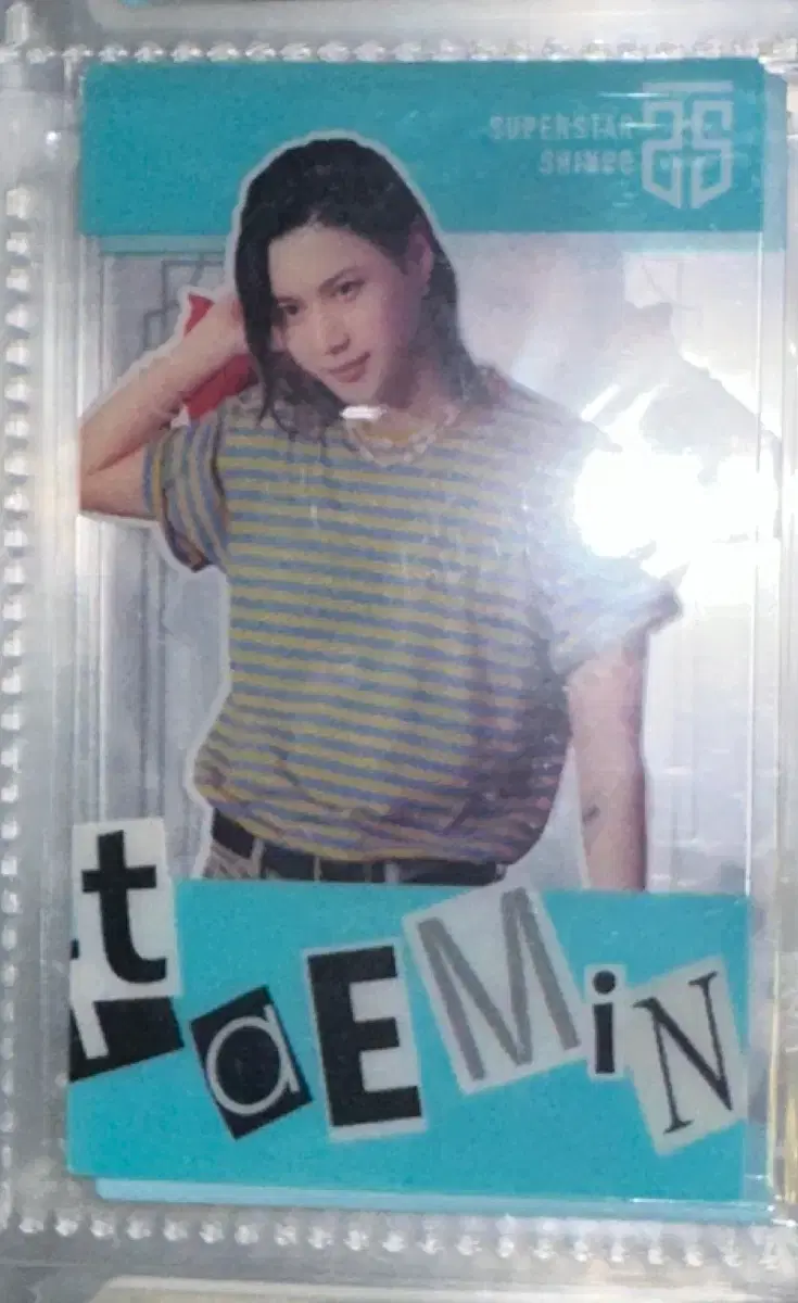 SHINee taemin superstar tower record pre-order benefit superstar photocard