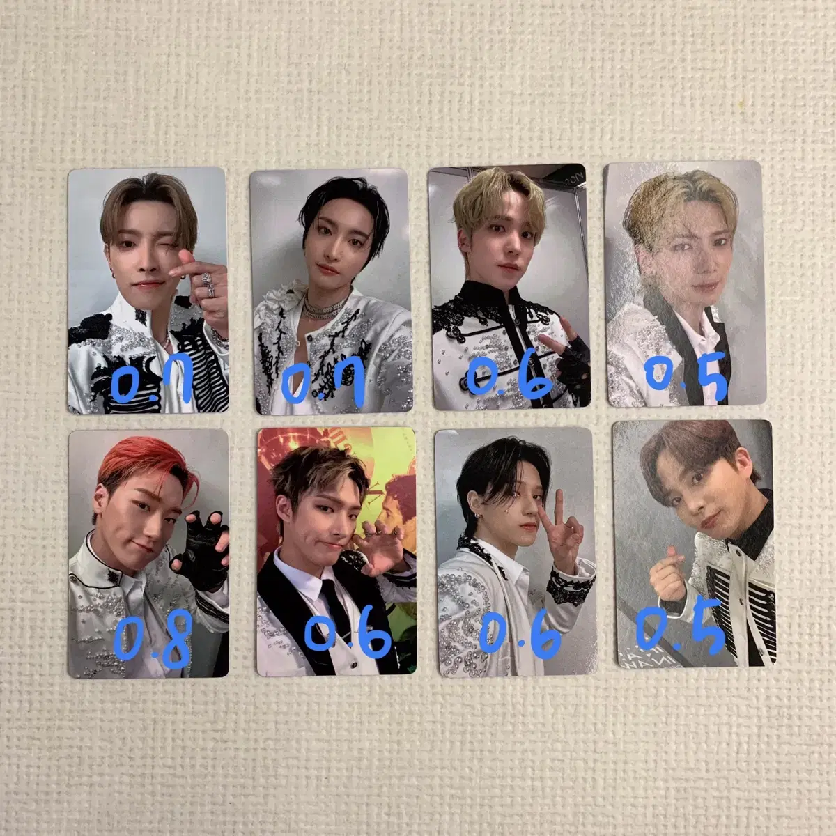 ateez adolacon/prom/ateez photocard wts