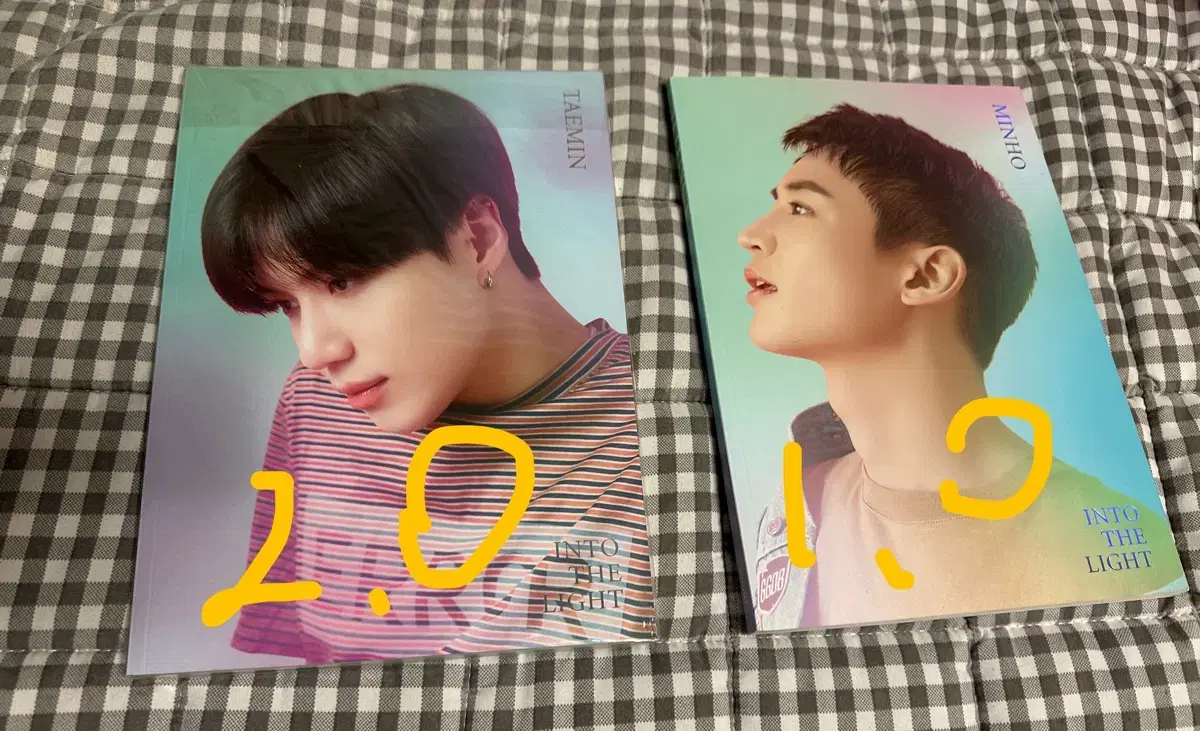 SHINee shinee taemin minho into the light Into the Light Book