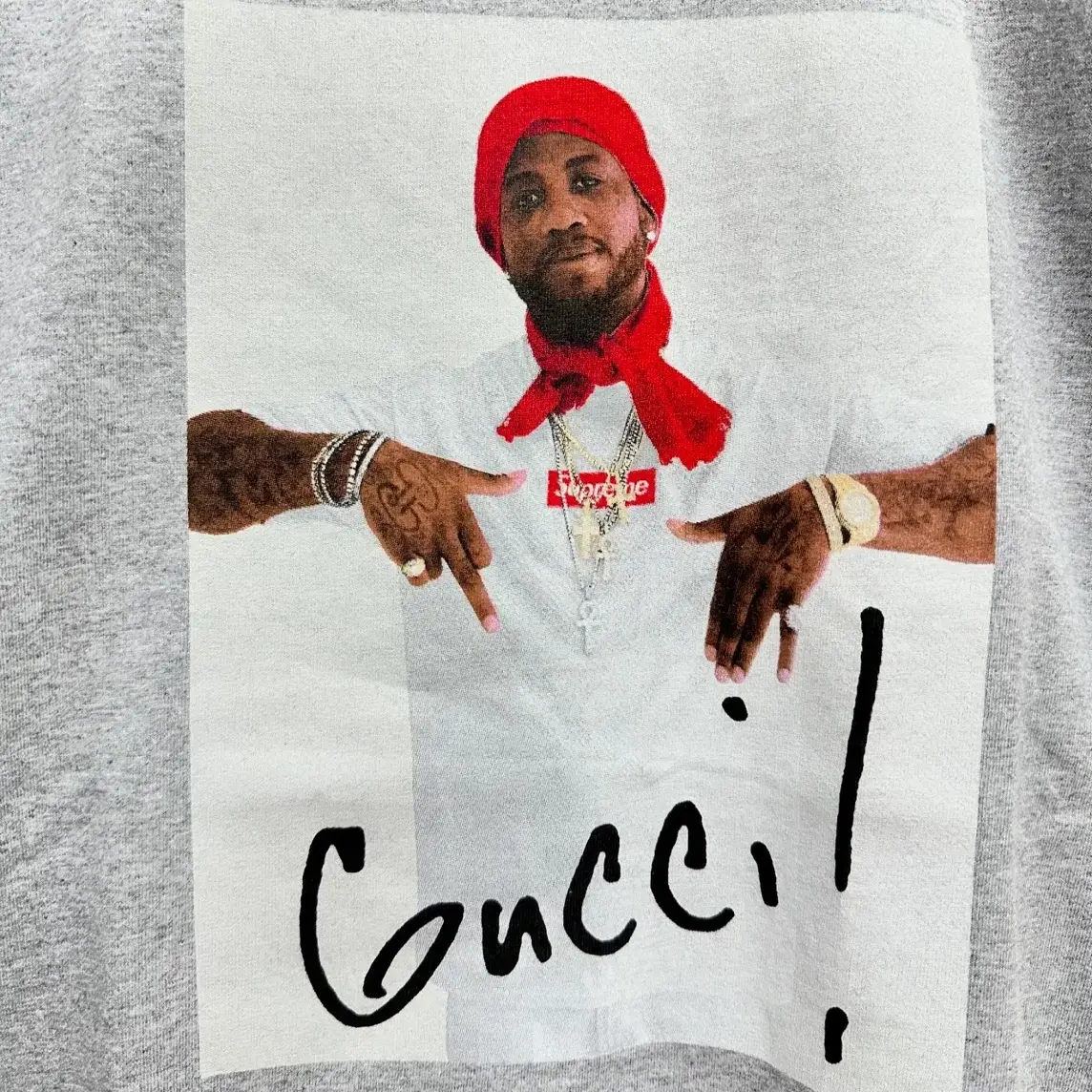 슈프림 구찌메인 supreme guccimane tee 16fw