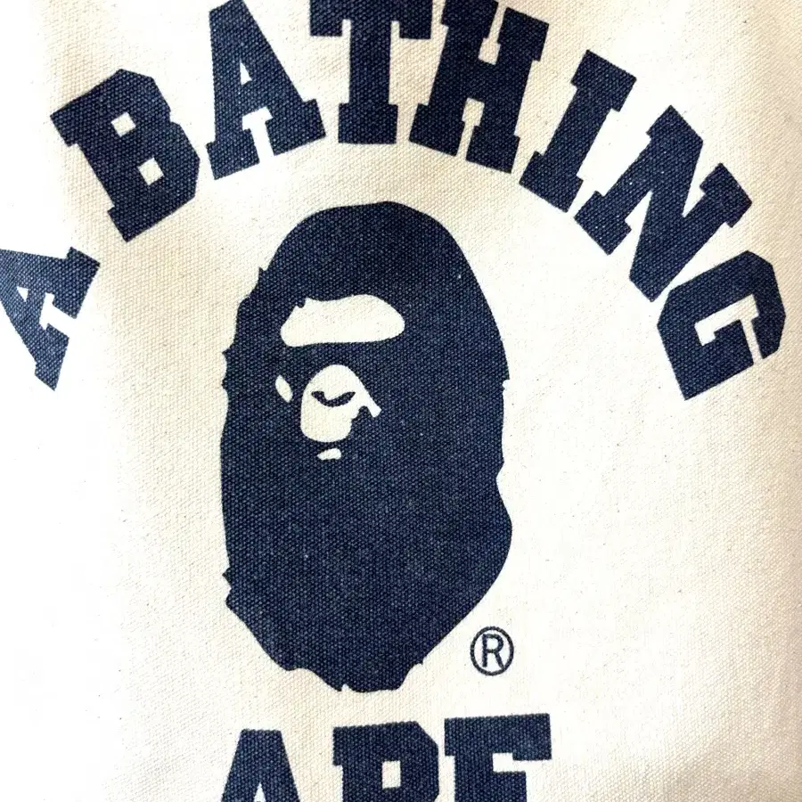 A BATHING APE 베이프 캔버스 토트백