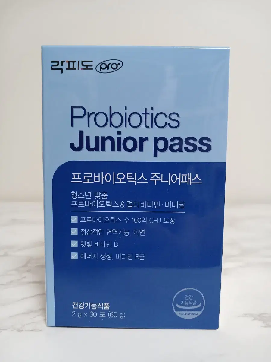 락피도 프로바이오틱스 주니어 패스 2g x 30포