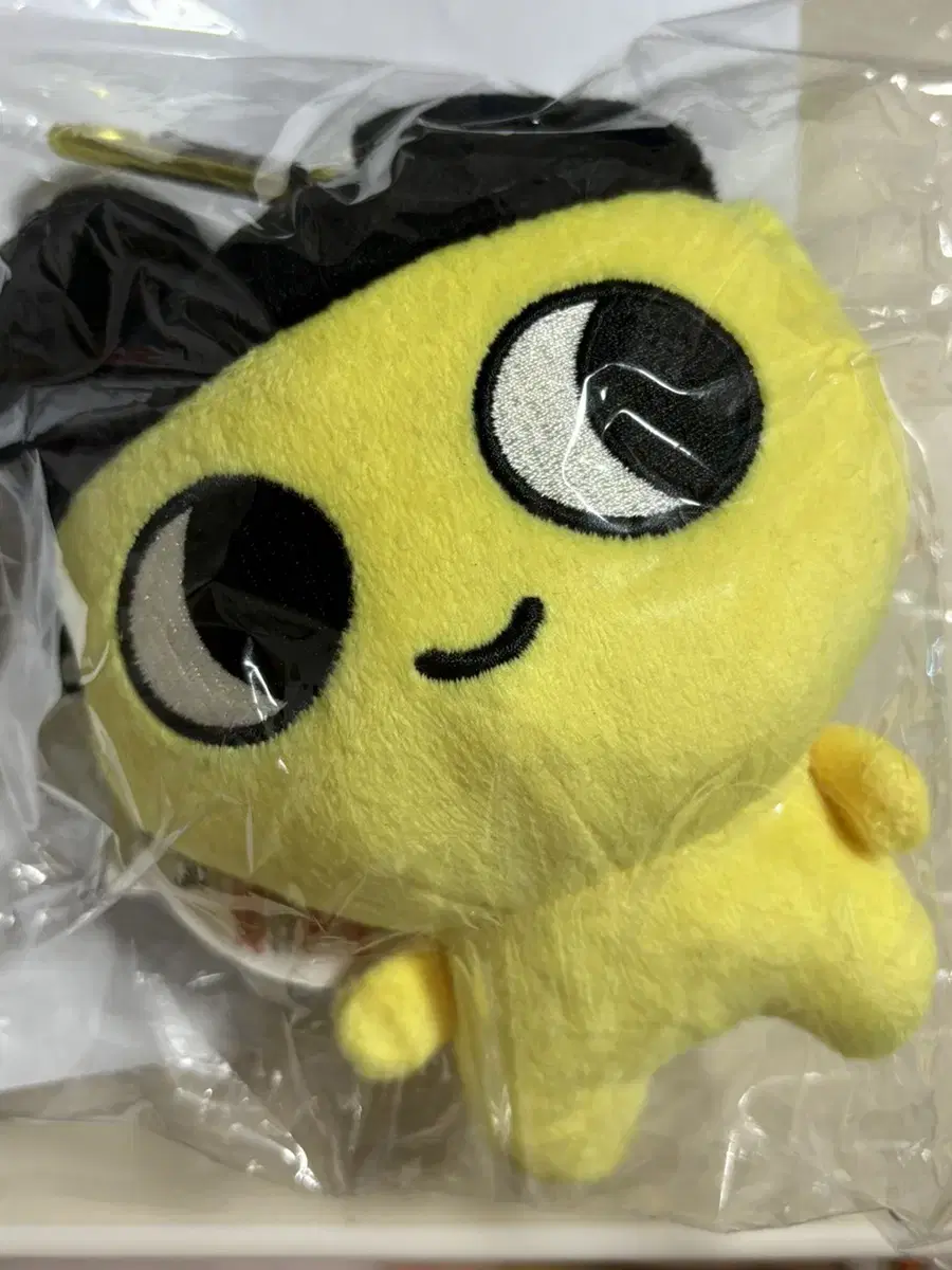 Tamagotchi Mamechi Plush Pouch Keyring