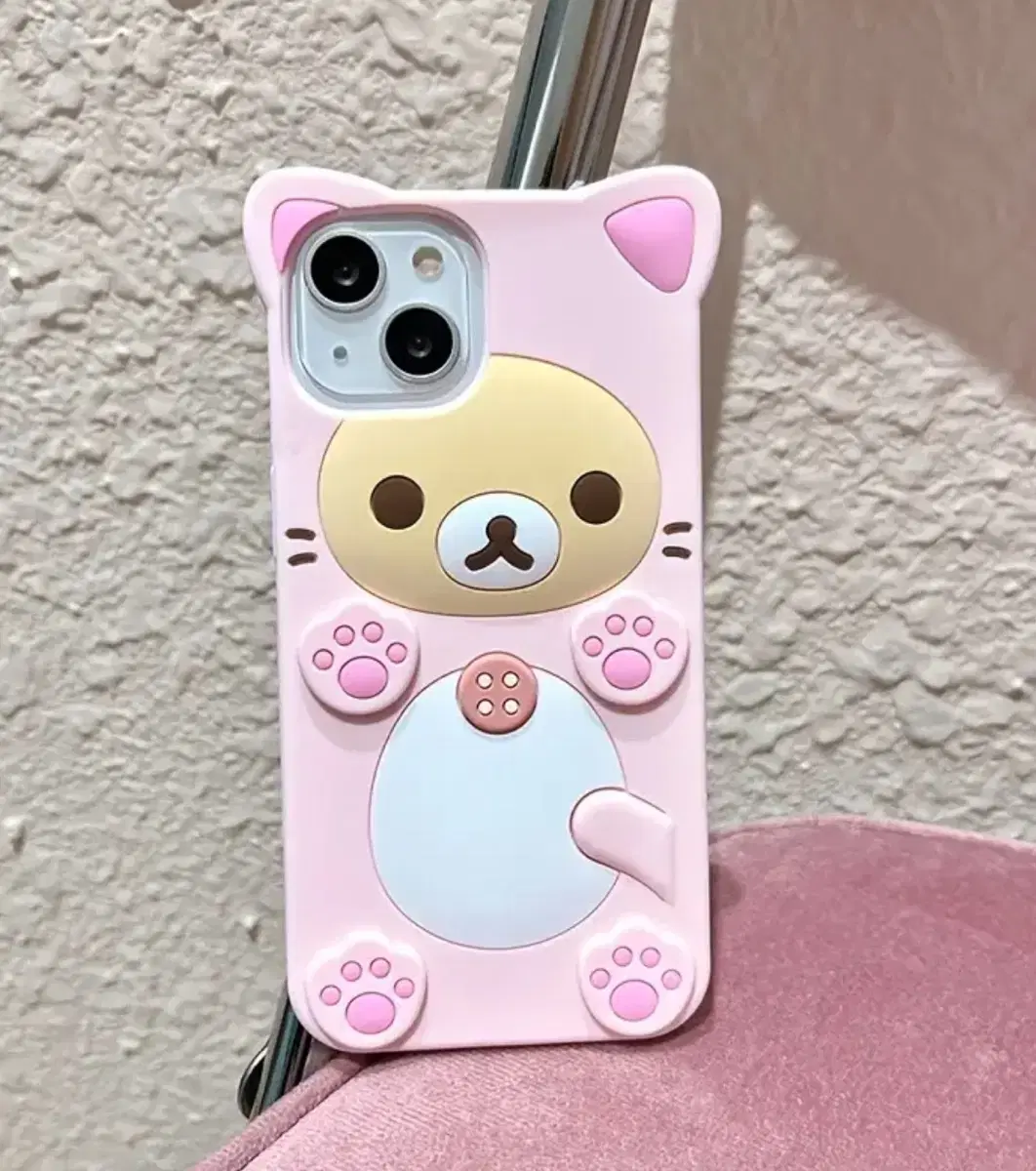 Tools) Sanrio Korirakkuma Bear Mass-produced Minesweeper Gyaru iPhone Electric Bell Phone Case