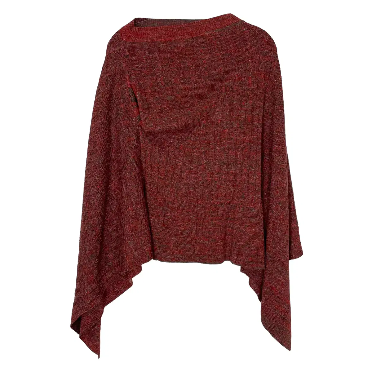 Vivienne Westwood Asymmetric knit poncho