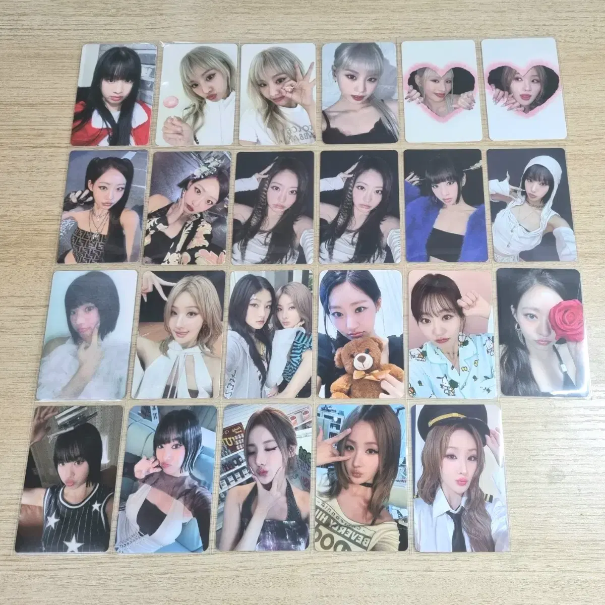 Kiss of Life Keyoff photocard wts julie natty belle haneul