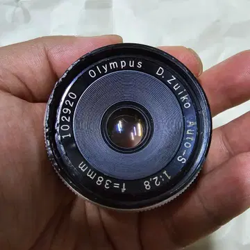 올림푸스 D.zuiko auto-s 38mm f2.8 렌즈 | 브랜드 중고거래 플랫폼