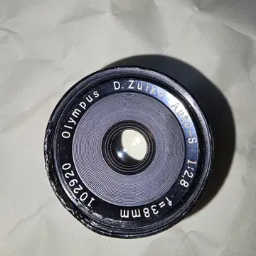올림푸스 D.zuiko auto-s 38mm f2.8 렌즈 | 브랜드 중고거래 플랫폼