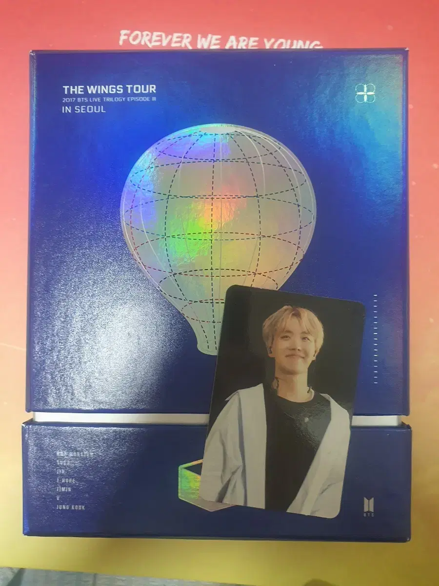 방탄 윙즈투어 dvd