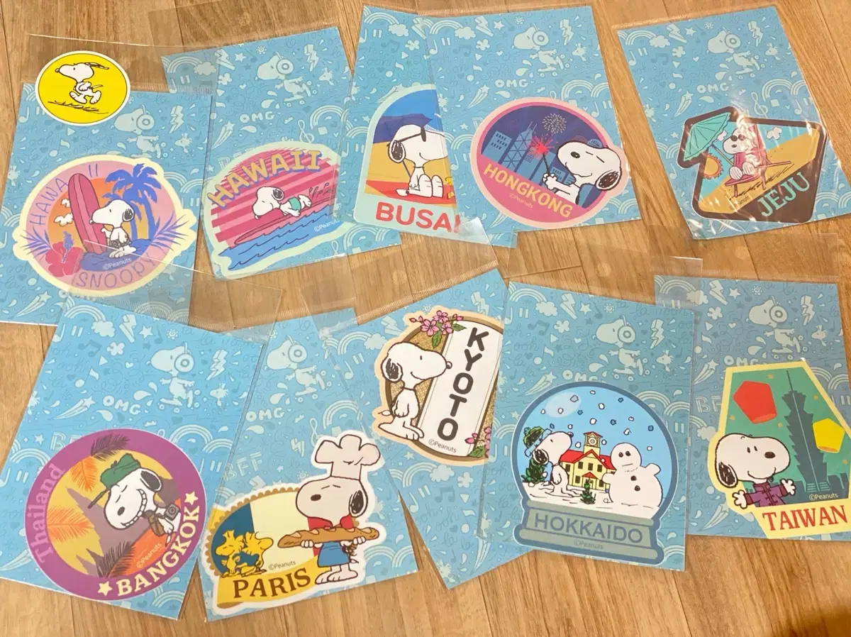 Snoopy Travel Deco Sticker