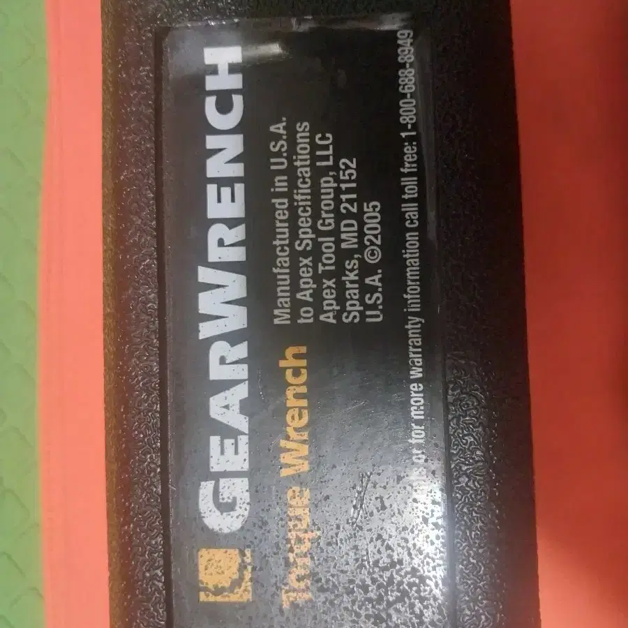 미국산 GEAR WRENCH 85057토크렌치3/8