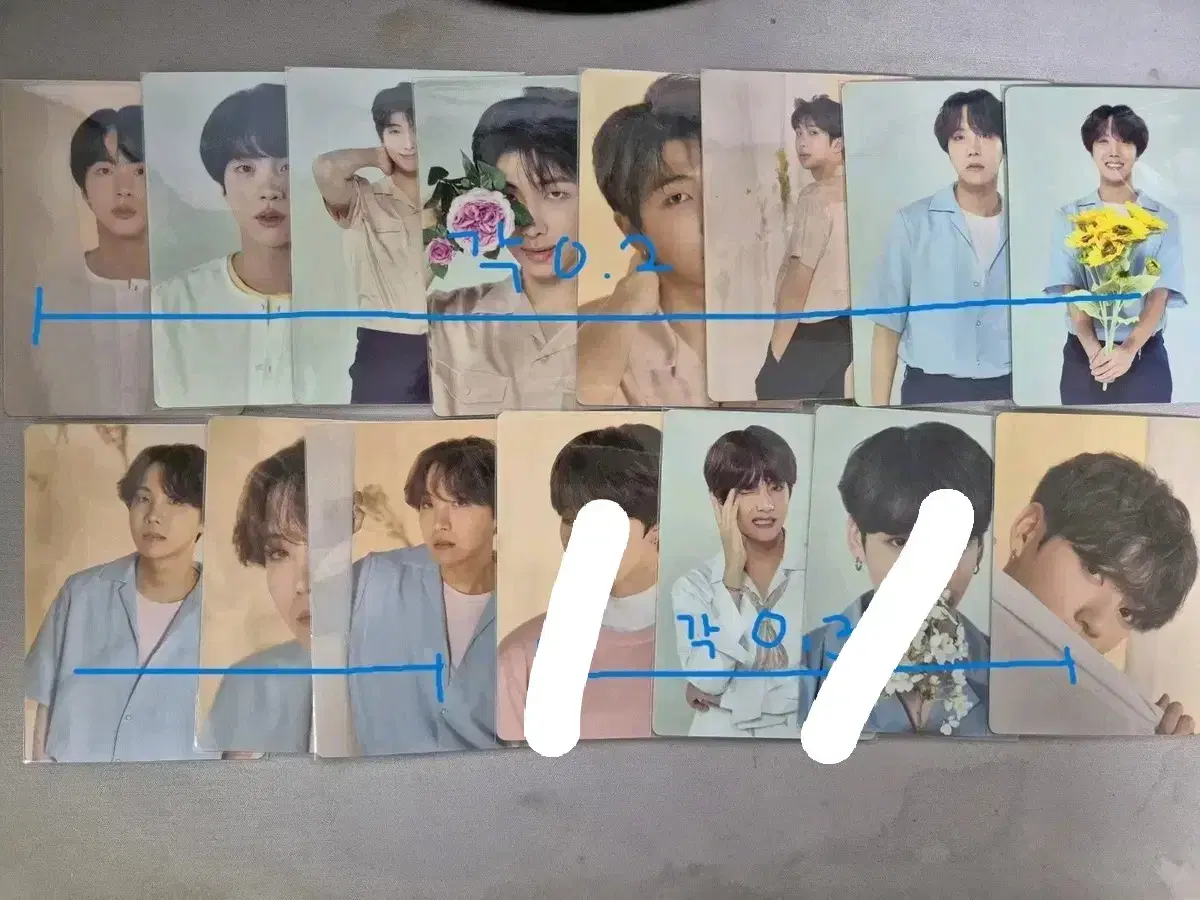 BTS bts Rubelkorn Mini Photocard WTS